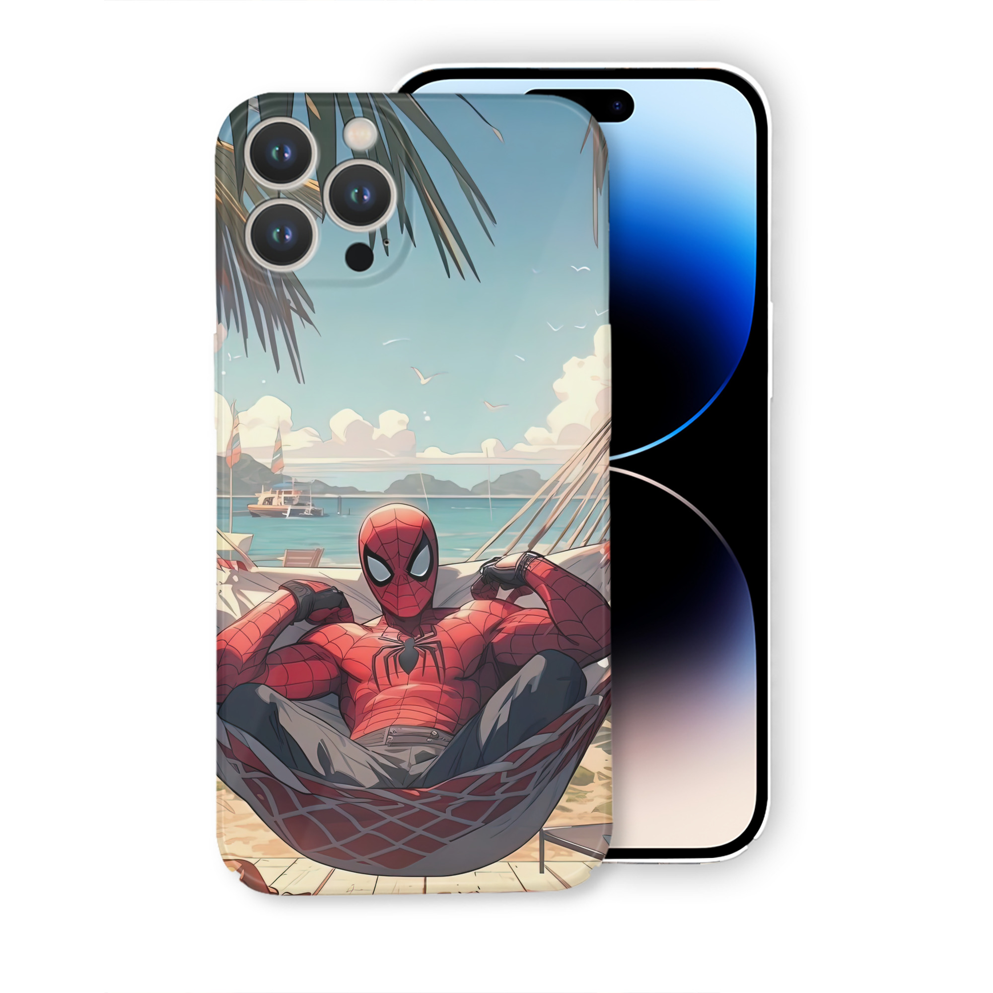 （画像用） Spider Man スパイダーマン 【iPhone 14シリーズ対応】ハードケース